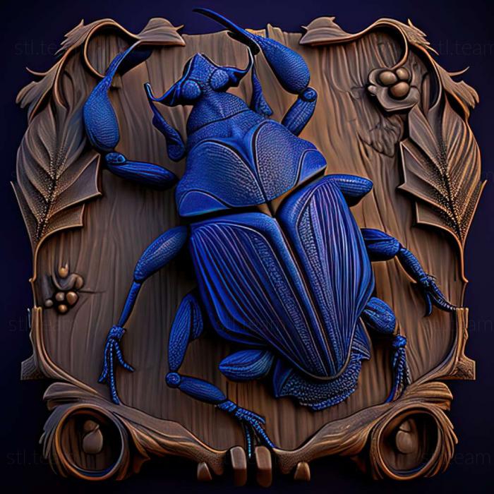 3D model Todiramphus lazuli (STL)