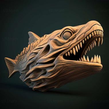 3D model Gasterosteus crenobiontus (STL)