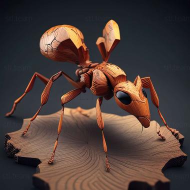 3D модель Megalomyrmex glaesarius (STL)