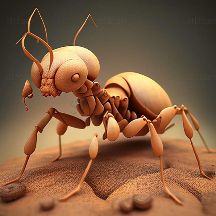 3D model Cylindromyrmex meinerti (STL)