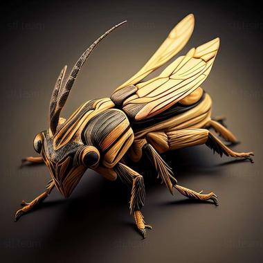 3D model Jupoata rufipennis (STL)