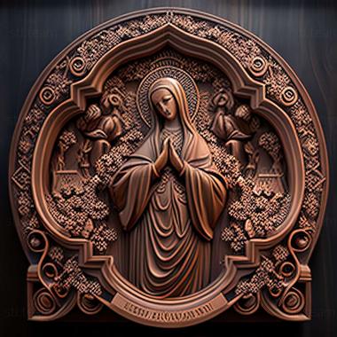 3D model Pnoepyga immaculata (STL)