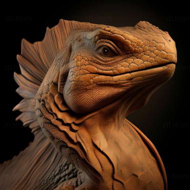 3D модель Cyclura cornuta stejnegeri (STL)