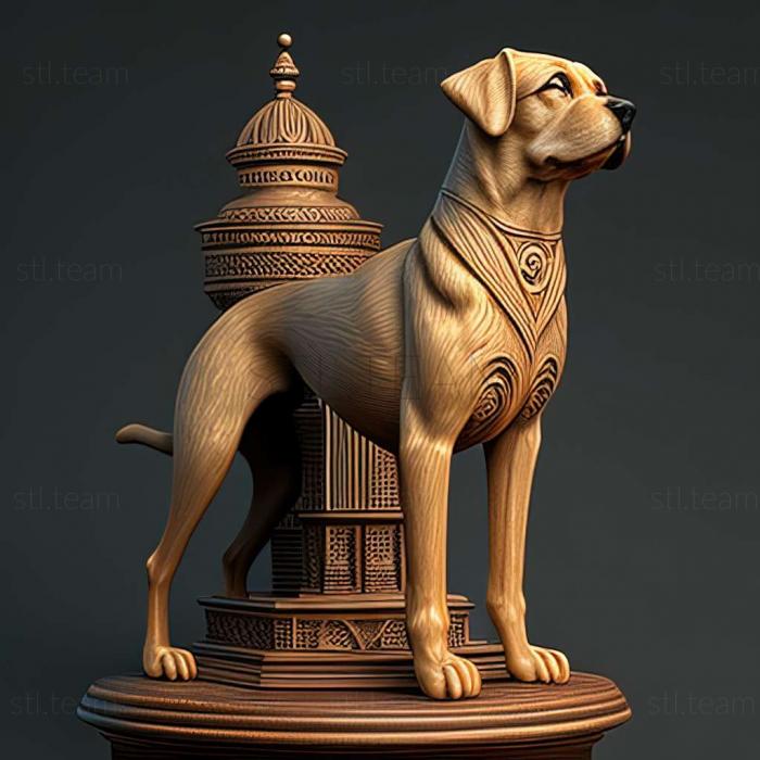Moscow Watchtower dog