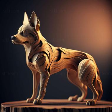 3D модель Собака Рафейро-ду-Алентежу (STL)