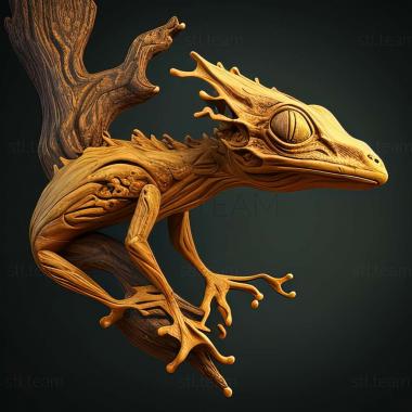 3D модель Natrix longivertebrata (STL)