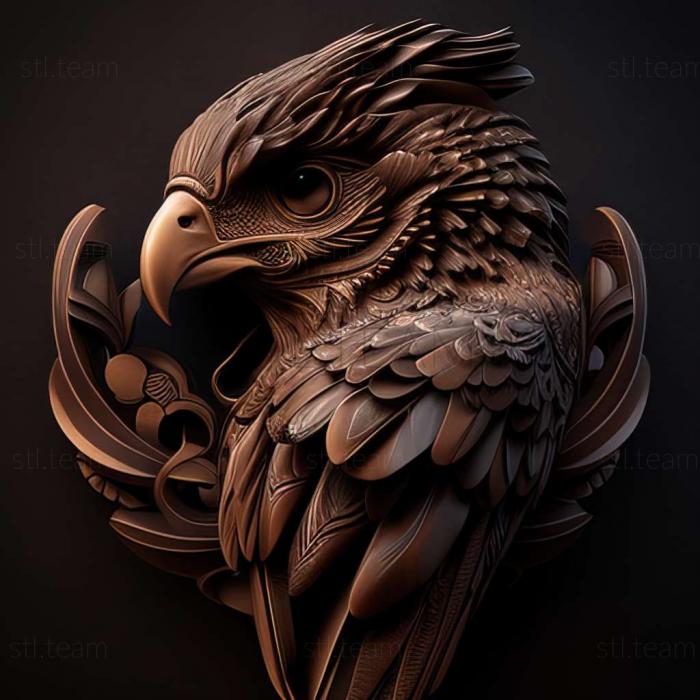 3D модель Попугай обыкновенный (STL)