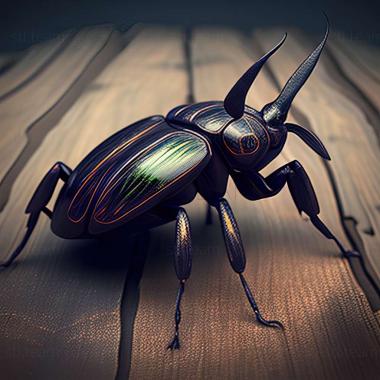 3D модель Carabus planicollis (STL)