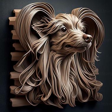 3D модель Китайская хохлатая собака (STL)