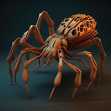 3D модель Ixodes hydromyidis (STL)