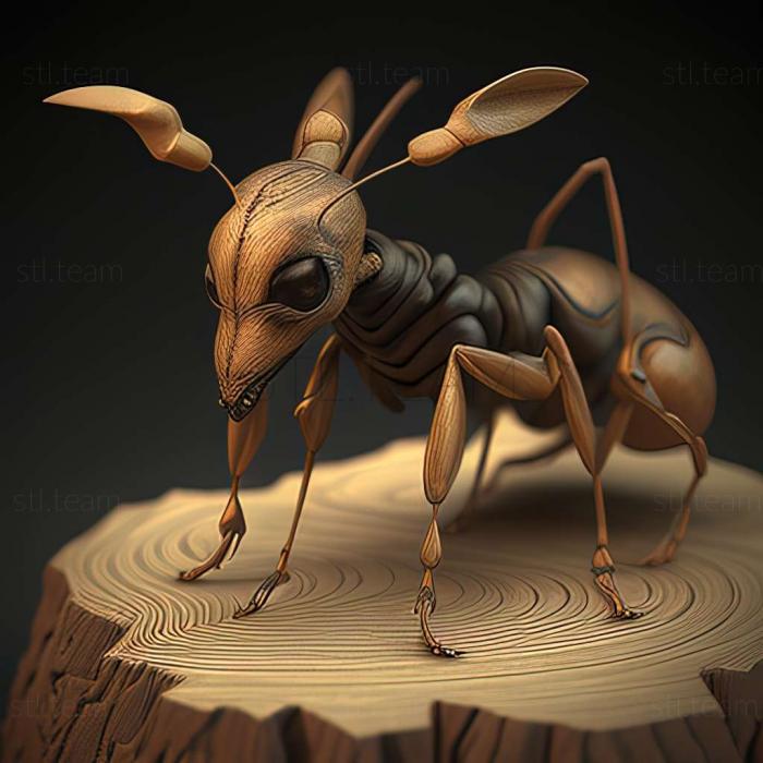 3D model Camponotus floridanus (STL)