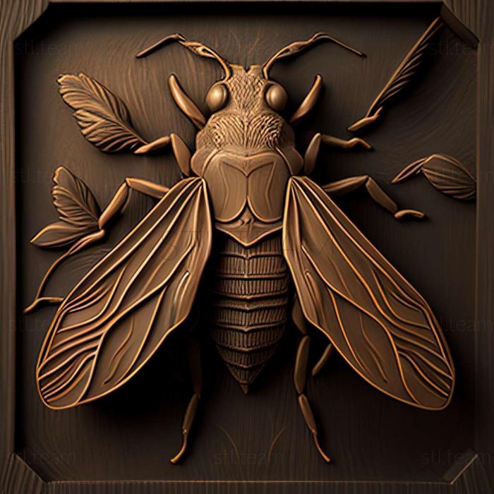 3D модель Syscia brachyptera (STL)