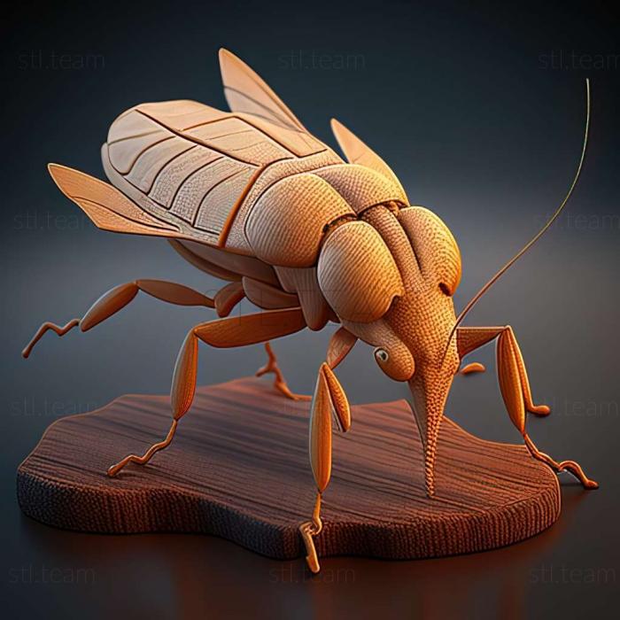 3D модель Orchesella mesovoides (STL)