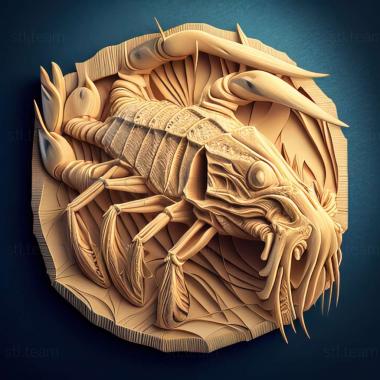 3D модель Neoplocaederus atlanticus (STL)