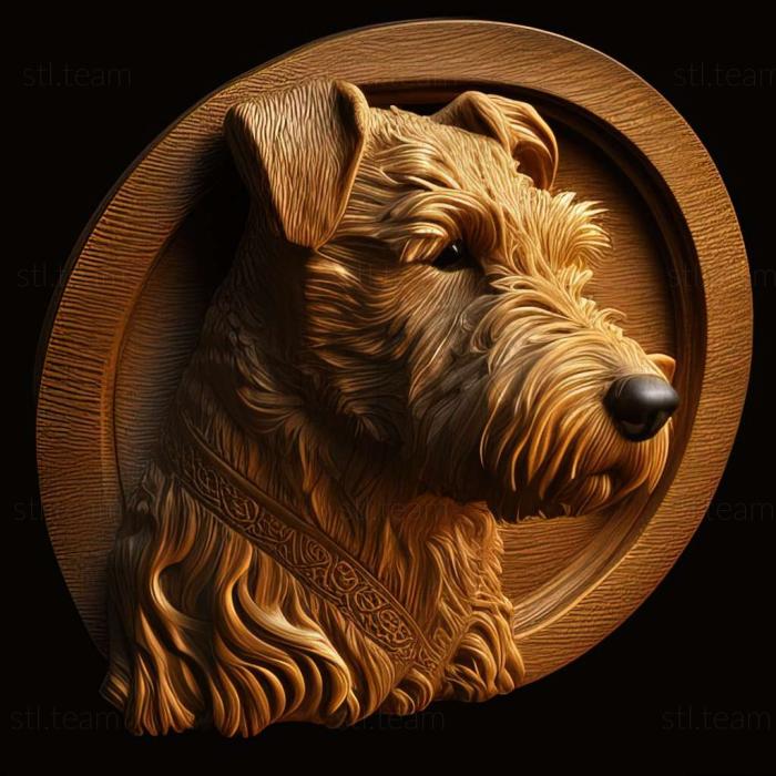 3D model Lakeland Terrier dog (STL)