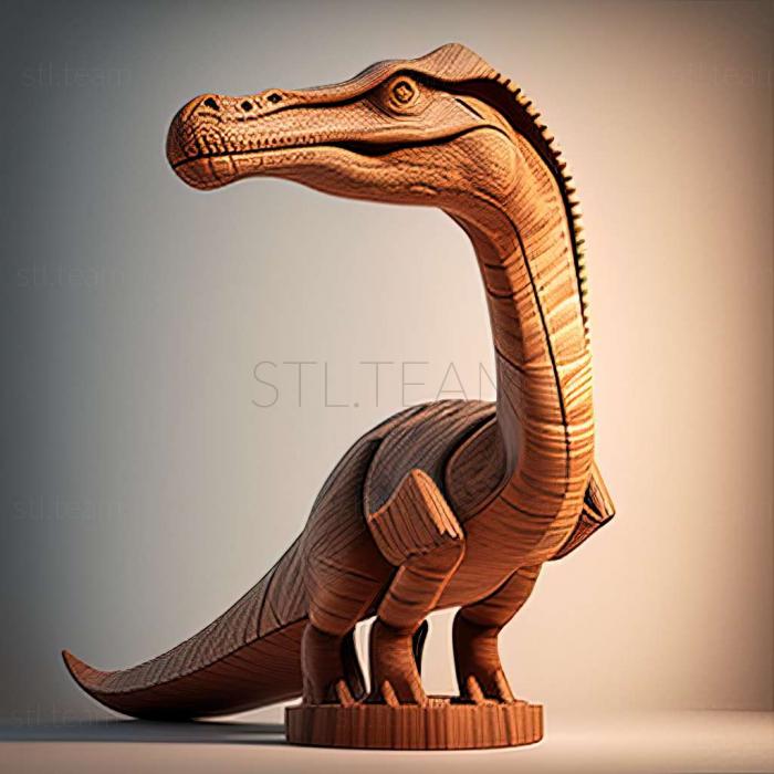 3D модель Plateosaurus gracilis (STL)