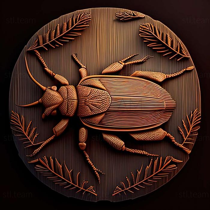 3D model Lithocantharis lunglokshuiensis (STL)