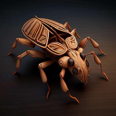 3D модель Ixodes nuttallianus (STL)