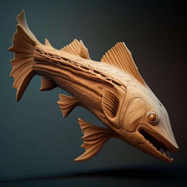 3D модель Oncorhynchus galae (STL)