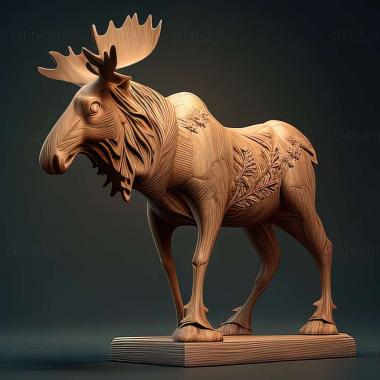 3D модель Знаменита тварина Ангаліфу (STL)