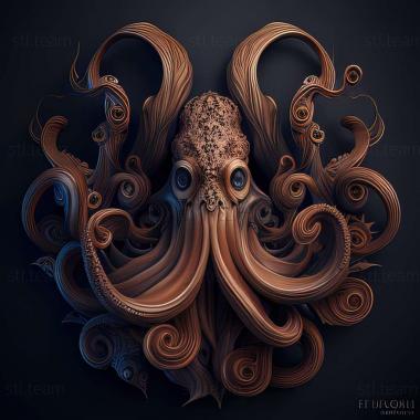 3D модель Pontinus tentacularis (STL)