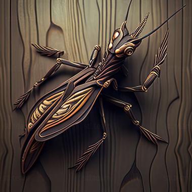 3D model Ichneumon melanator (STL)