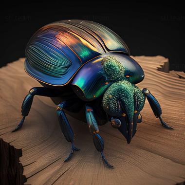 3D модель Chrysolina fragariae (STL)