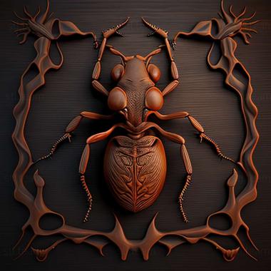 3D модель Crematogaster dalyi (STL)