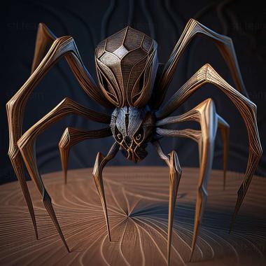 3D model Latrodectus corallinus (STL)