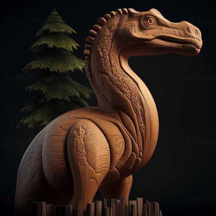 3D model Mamenchisaurus fuxiensis (STL)