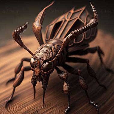 3D model Polyrhachis sokolova (STL)