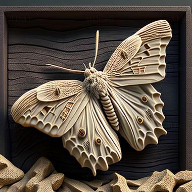 3D модель Parnassius boedromius (STL)