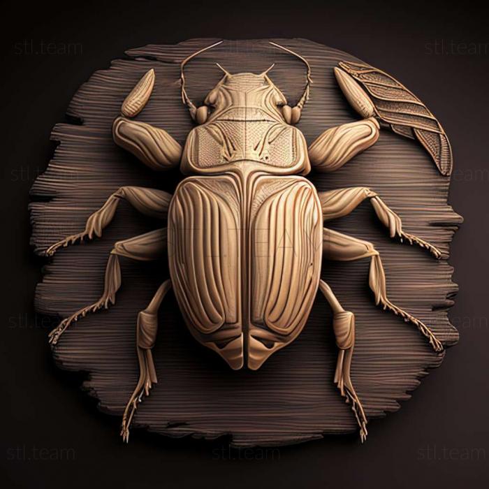 3D модель Trachyphloeus laticollis (STL)