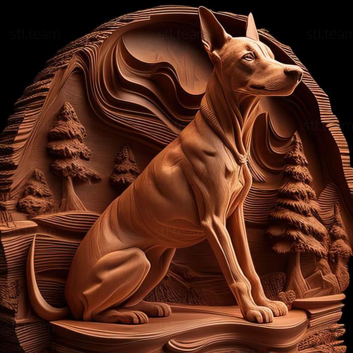 3D модель Собака чирнеко дель этна (STL)