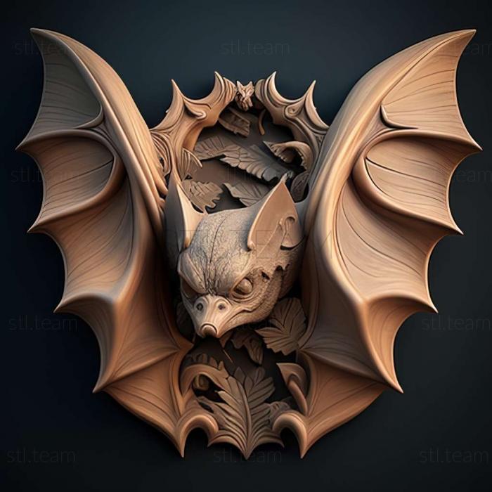 3D модель Myotis attenboroughi (STL)