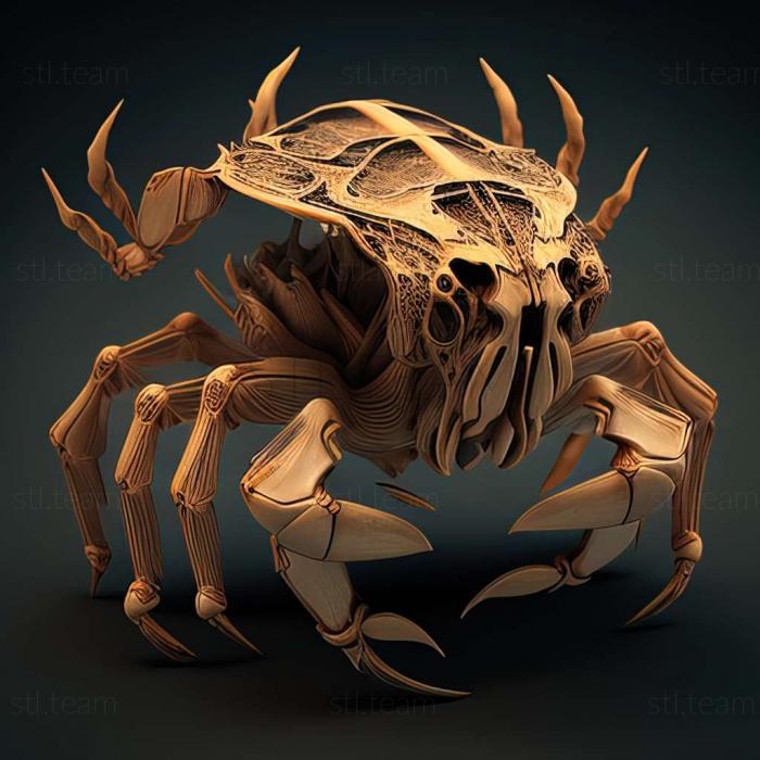 3D model Liocarcinus depurator (STL)