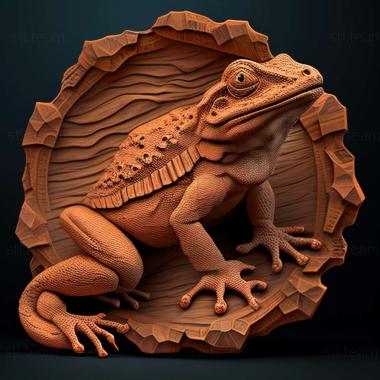 3D модель Triadobatrachus massinoti (STL)