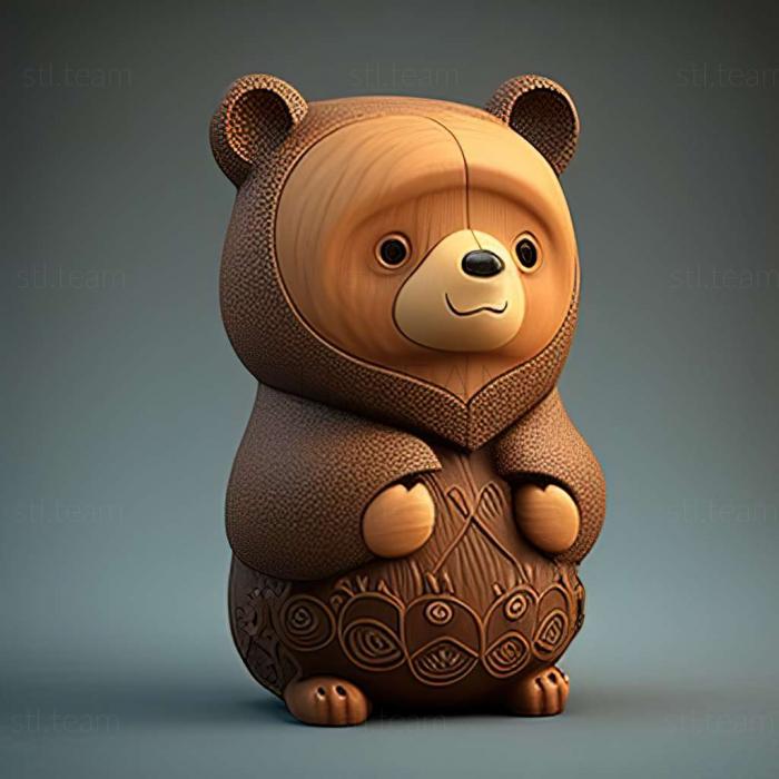 Animals Masha the bear famous animal