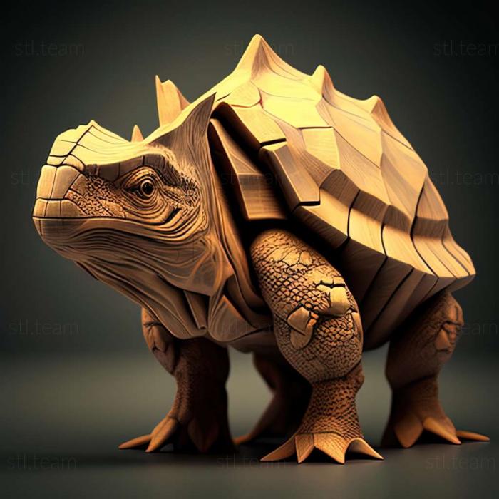 3D model Campyloneurus pachypus (STL)