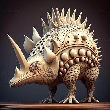 3D модель Enjijus megacephalus (STL)