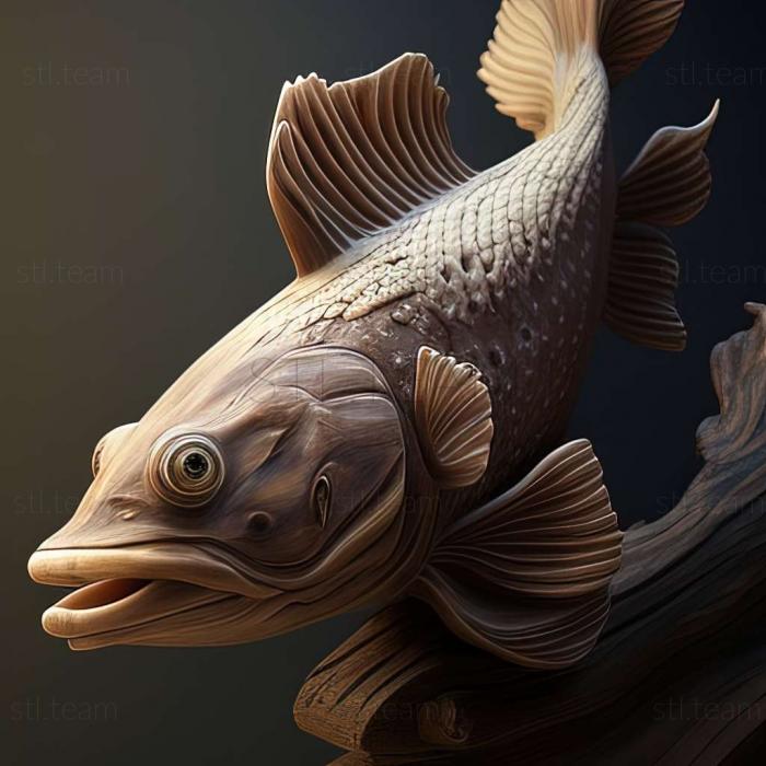 3D модель Schroederichthys saurisqualus (STL)