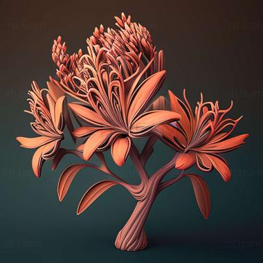 3D model Brachymeria euploeae (STL)