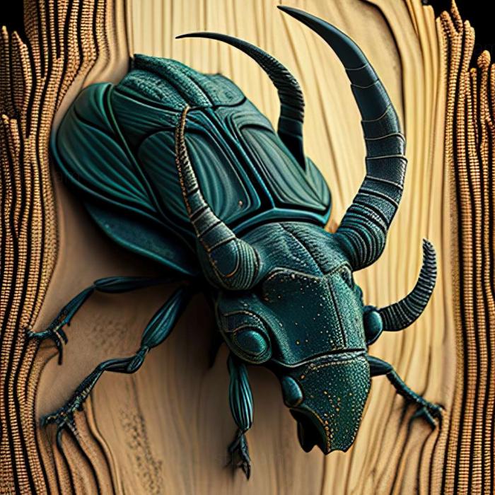 3D модель Carabus smaragdinus (STL)