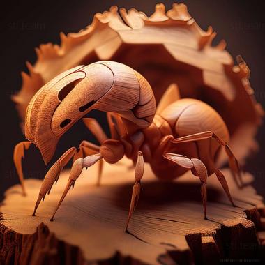 3D model Megalomyrmex mondabora (STL)