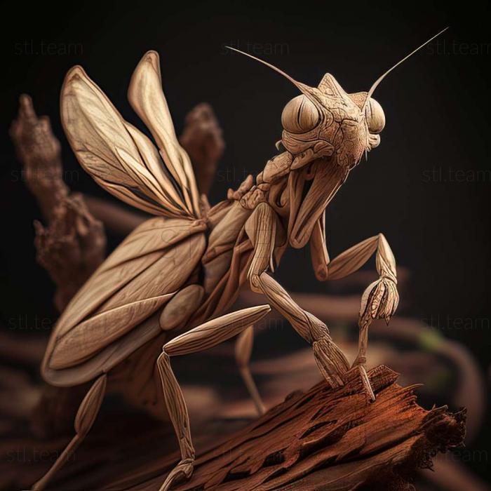 3D модель Hemiempusa capensis (STL)