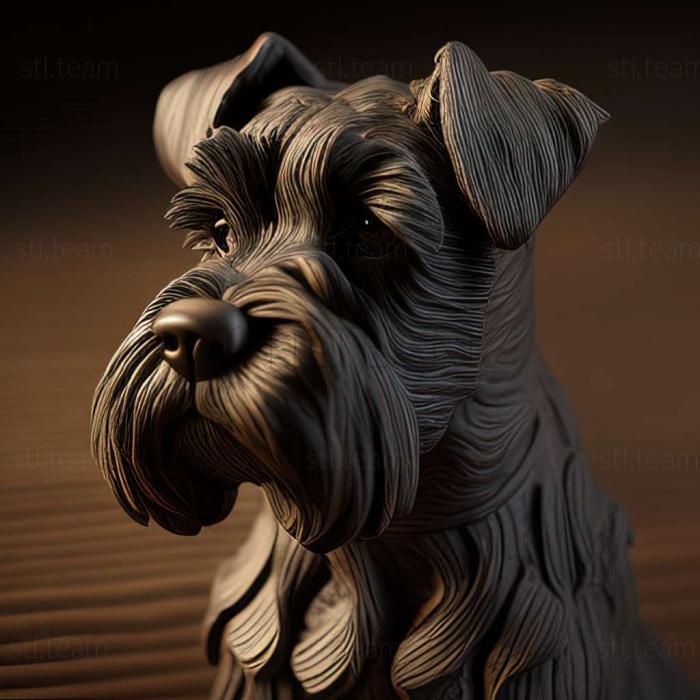 Zwergschnauzer dog