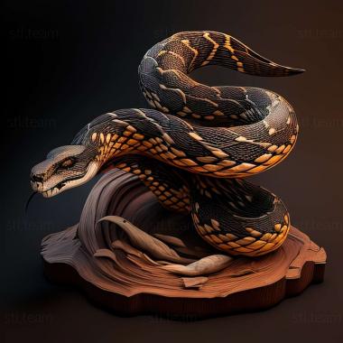 3D model Lampropeltis ruthveni (STL)