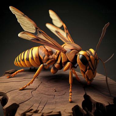 3D model Polistes chinensis (STL)