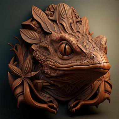 3D модель Philhygra terrestris (STL)