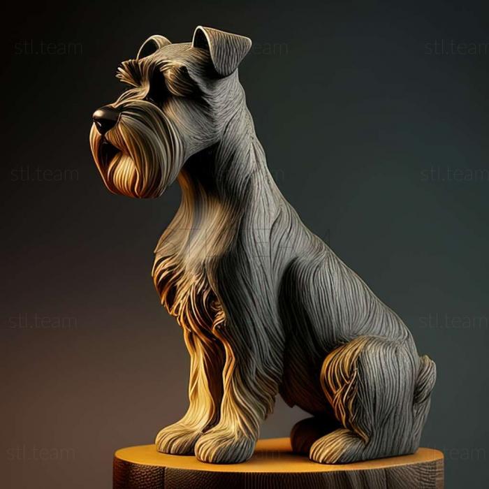 Zwergschnauzer dog